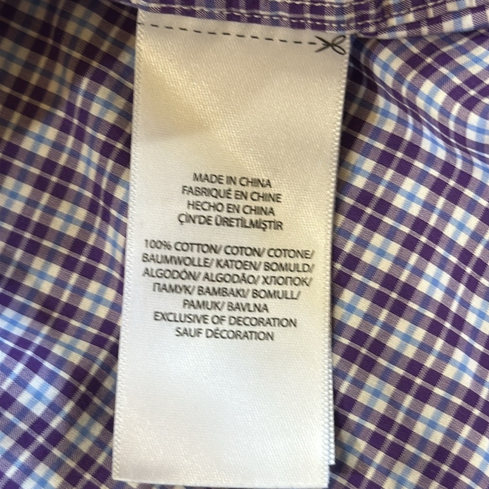 Ralph Lauren Plaid Dress Shirt - Picture 4 of 7